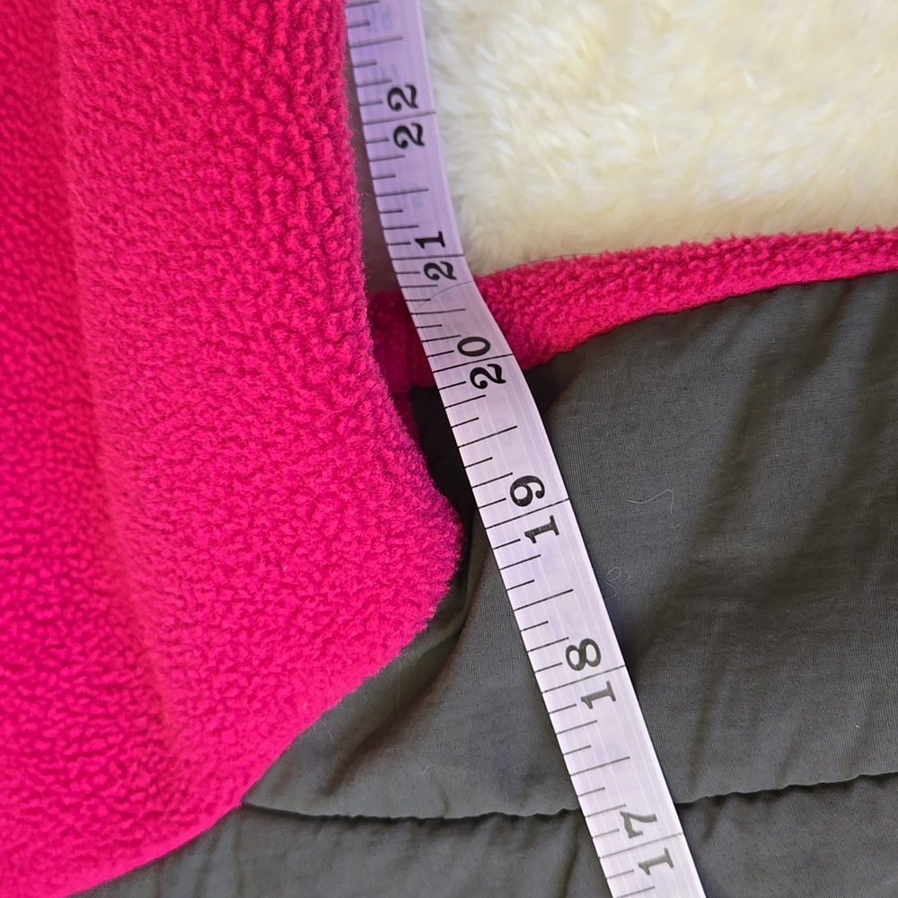 The North Face Pink/Grey Denali Fleece Jacket, Girls Large - Picture 7 of 14